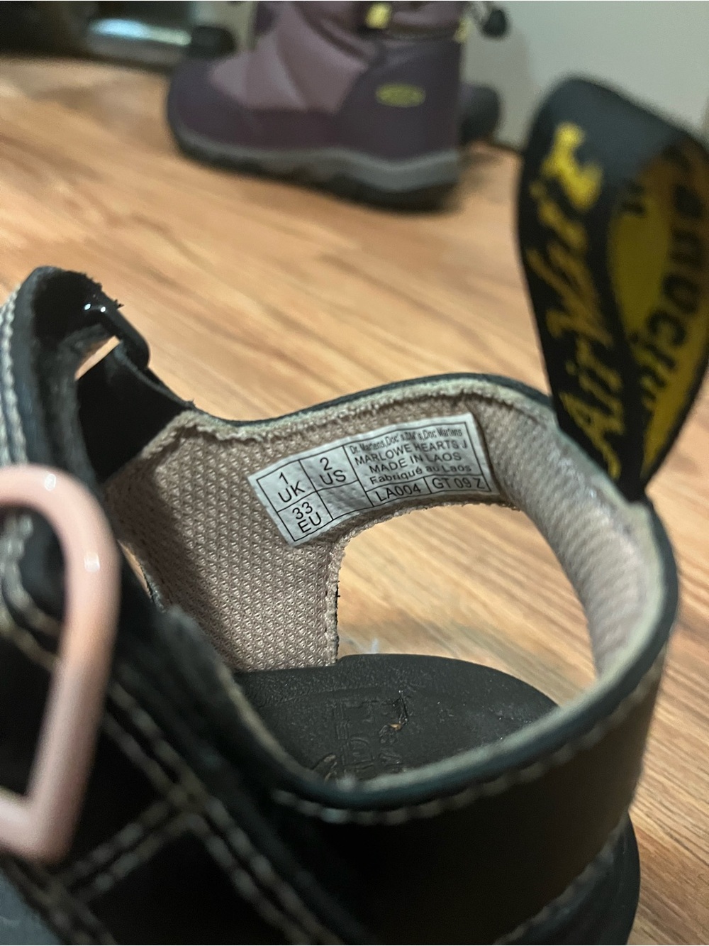 Dr. Martins Harlowe Heart Sandals - Picture 5 of 6